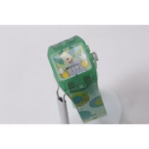 The Simpsons Krusty the Clown Digital Wristwatch TV Show Collectible 2002 Burge